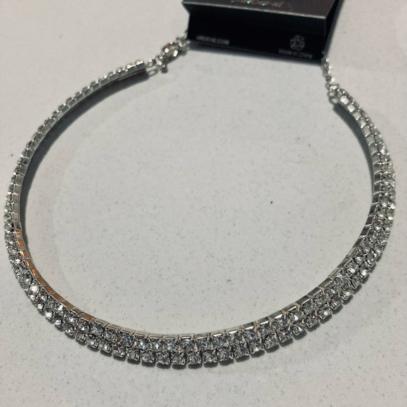 Rhinestone Necklace and Earrings Set - JEWELRY - Women - Picture 6 of 7